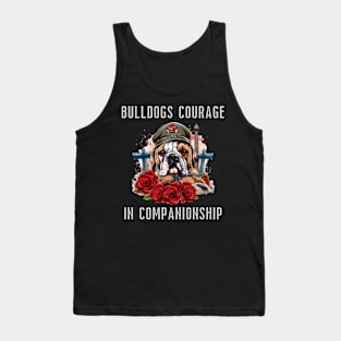 Bulldogs Courage In Companionship Tank Top